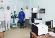 25 Aralık Devlet Hastanesinde Yeni Taş Kırma cihazı ile hizmete girdi