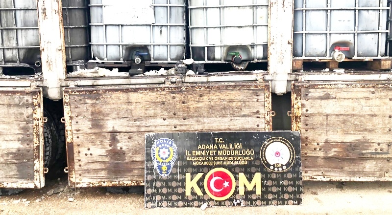 26 bin litre kaçak akaryakıt ele geçirildi