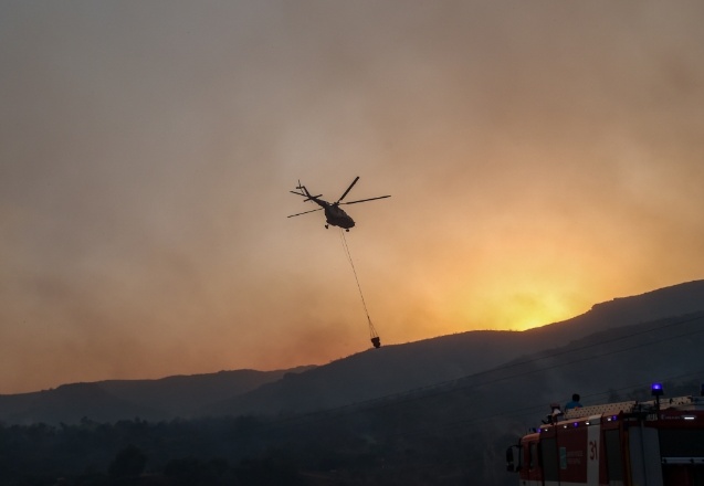 274 yangını kontrol altına alındı