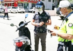 288 araç trafikten men edildi