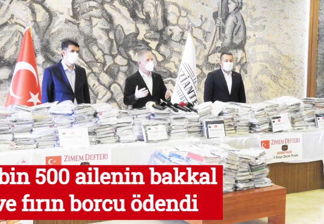 29 bin 500 ailenin bakkal ve fırın borcu ödendi