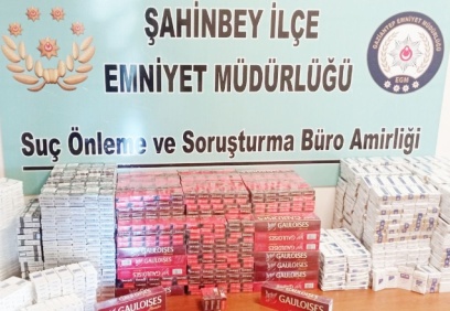 3 bin 225 paket kaçak sigara ele geçirdi