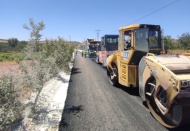 3 bin 549 ton asfalt serimi yapıldı