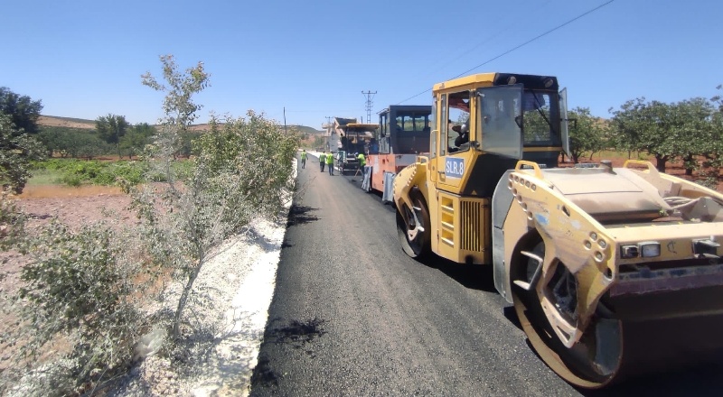 3 bin 549 ton asfalt serimi yapıldı