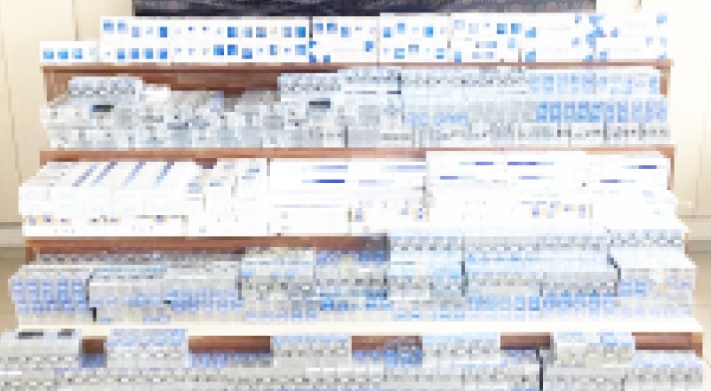 3 bin 890 paket kaçak sigara ele geçirildi