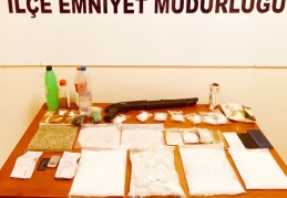 3 kilo 470 gram metamfetamin  ele geçirildi