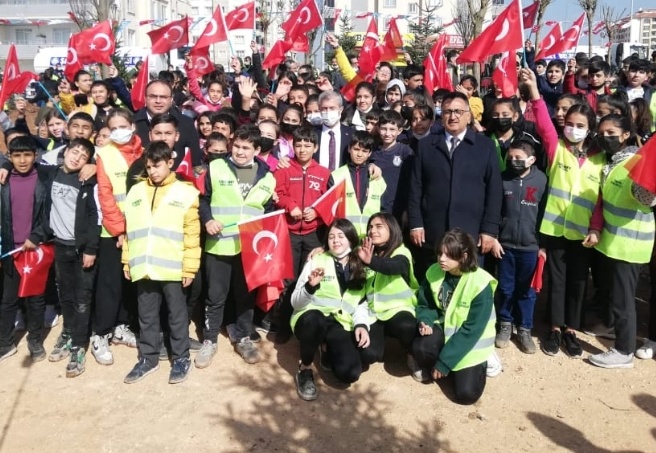 3 milyon 800 bin ağaç dikildi