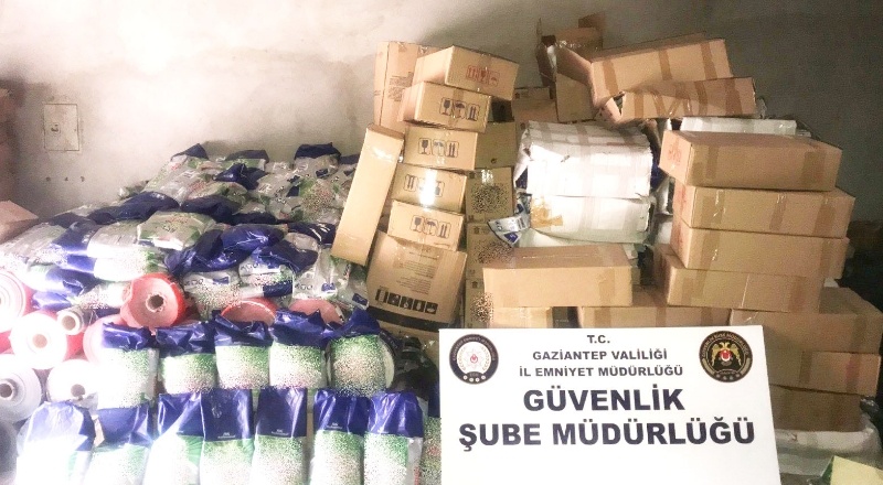 3 milyonluk sahte deterjan ele geçirildi