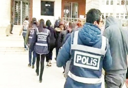 3 şüpheli tutuklandı, fuhşa zorlanan 10 mağdur kadın kurtarıldı