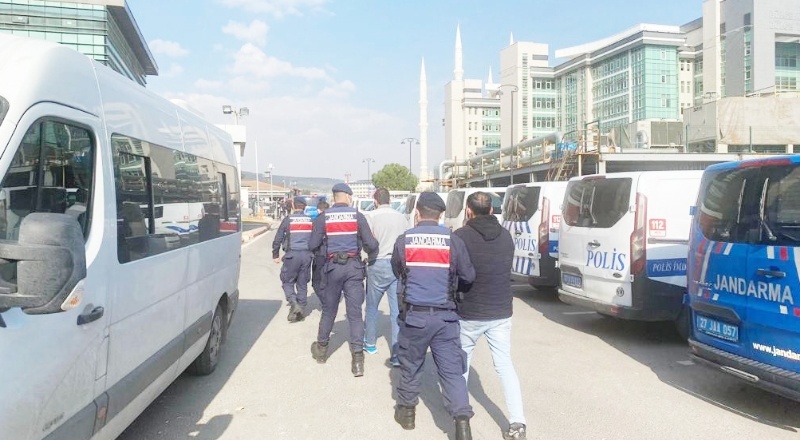 3 şüpheliden biri tutuklanırken iki kişi ise serbest bırakıldı