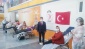 300 ünite kan bağışında bulundular