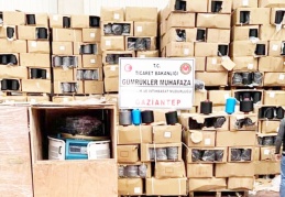 315 bin TL değerinde gümrük kaçağı iplik ve makine ele geçirildi