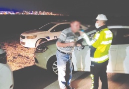 33 araç trafikten men edildi