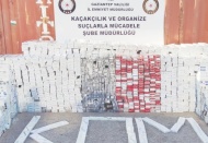 33 bin paket kaçak sigara ele geçirildi