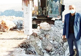 3,5 kilometrelik bağlantı yolu çalışmalarında sona gelindi