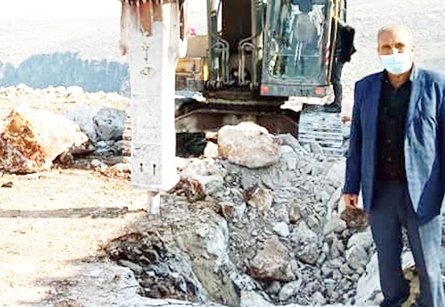 3,5 kilometrelik bağlantı yolu çalışmalarında sona gelindi