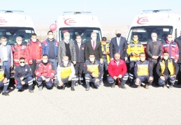 38 yeni ambulans hizmete alındı