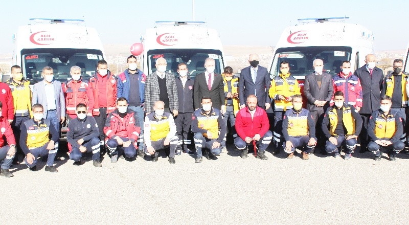 38 yeni ambulans hizmete alındı