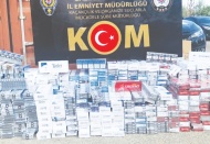 4 bin 540 paket kaçak sigara ele geçirildi