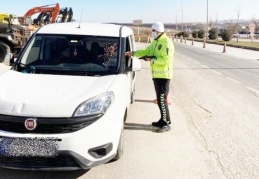 4 bin 549 araca ceza yazıldı, 332 araç trafikten men edildi