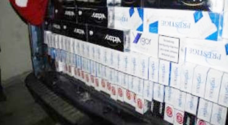 4 bin 970 paket kaçak sigara ele geçirildi