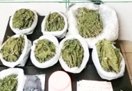 4 kilo 280 gram esrar ele geçirildi