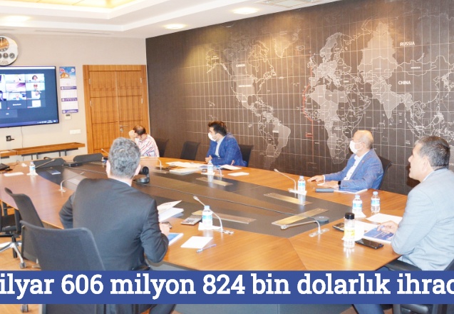 4 milyar 606 milyon 824 bin dolarlık ihracat