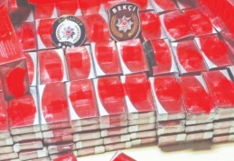 417 paket kaçak sigara ele geçirildi