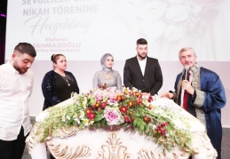 43 çift, 14 Şubat Sevgililer Günü’nde evlendi