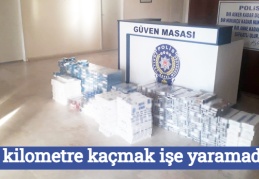 50 kilometre kaçmak işe yaramadı