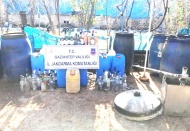506 litre kaçak alkol ele geçirildi