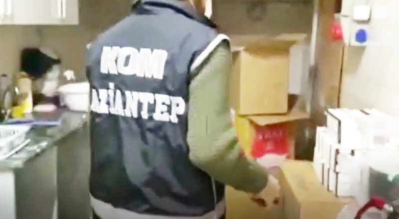 53 bin 800 adet dolu ve boş makaron ele geçirildi