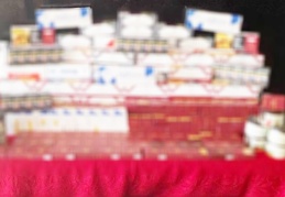 54 bin 760 adet kaçak makaron ele geçirildi