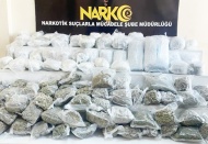 59 kilo skunk maddesi ele geçirildi