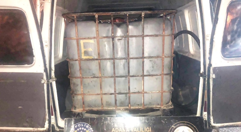 6 bin litre kaçak akaryakıt ele geçirildi