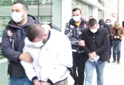 6 günde 33 kişi gözaltına alındı