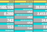 6.289 vaka, 743 hasta, 153 ölüm