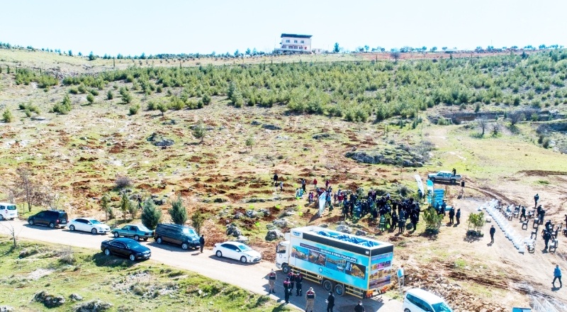 630 tane park yaptık