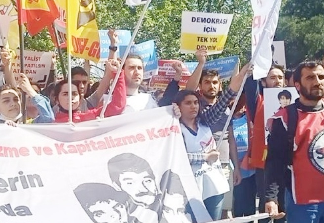 68 devrimci kuşağı önderleri Deniz Hüseyin, Yusuf İstanbul'da anıldı