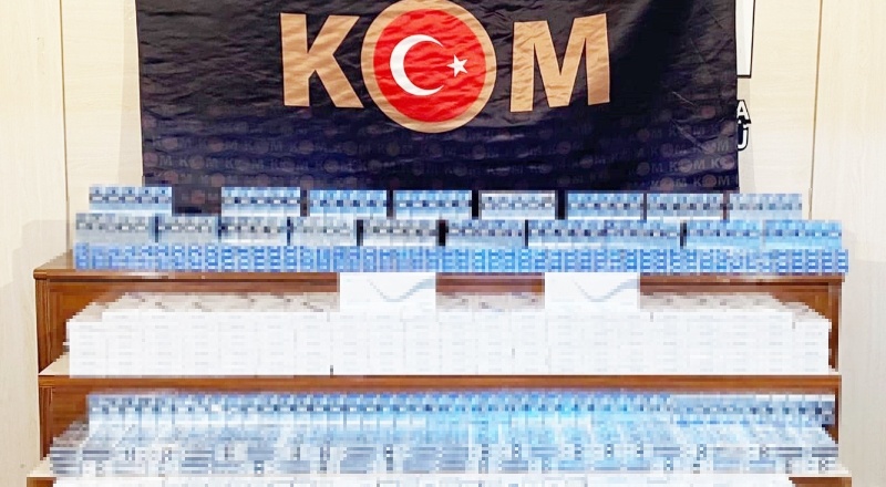 7 kilogram kaçak nargile tütünü ele geçirildi