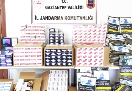 71 kilo tütün ele geçirdi