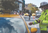 73 taksi trafikten men edildi