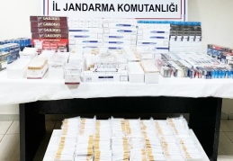 753 paket gümrük kaçağı sigara ele geçirildi