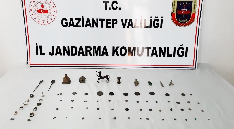 78 parça tarihi eser çalınmaktan kurtarıldı