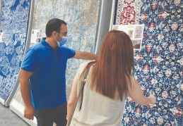 7’nci Makine Halısı Desen Tasarım Yarışması’nda eserler görücüye çıktı