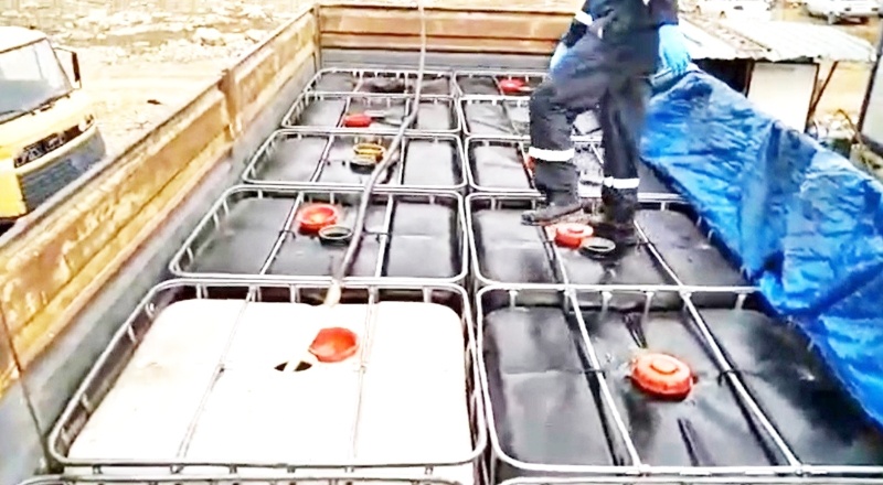 8 bin litre kaçak akaryakıt ele geçirildi