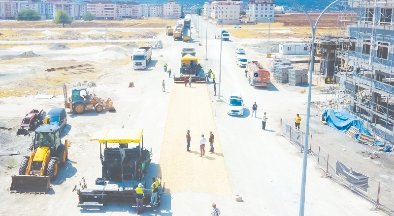 800 metrelik çift yönlü hastane yolu yapılıyor
