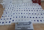 800 paket kaçak sigara ele geçirildi