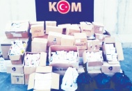 81 bin paket kaçak ilaca el konuldu