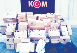 81 bin paket kaçak ilaca el konuldu